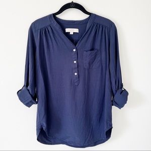 Loft 3/4 Sleeve Blouse Size XS